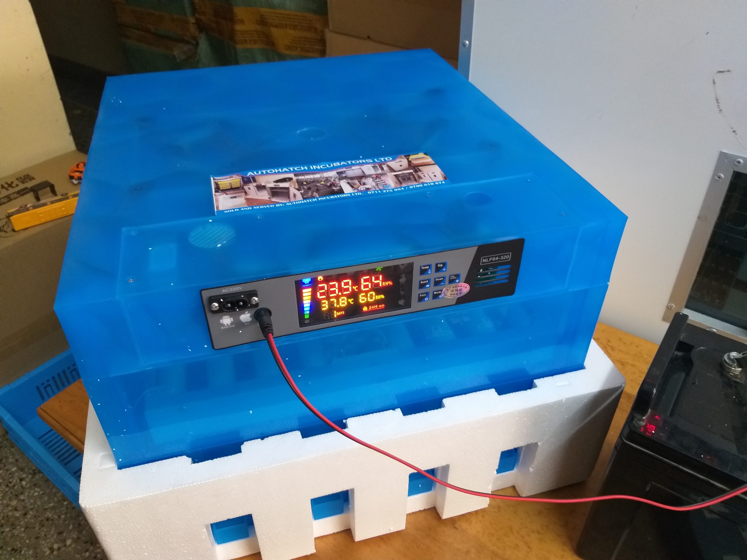 128 Egg Fully Automatic Solar/Electric Incubator and Hatcher AC/DC Full-Hatcher/Half-hatcher - Image 4