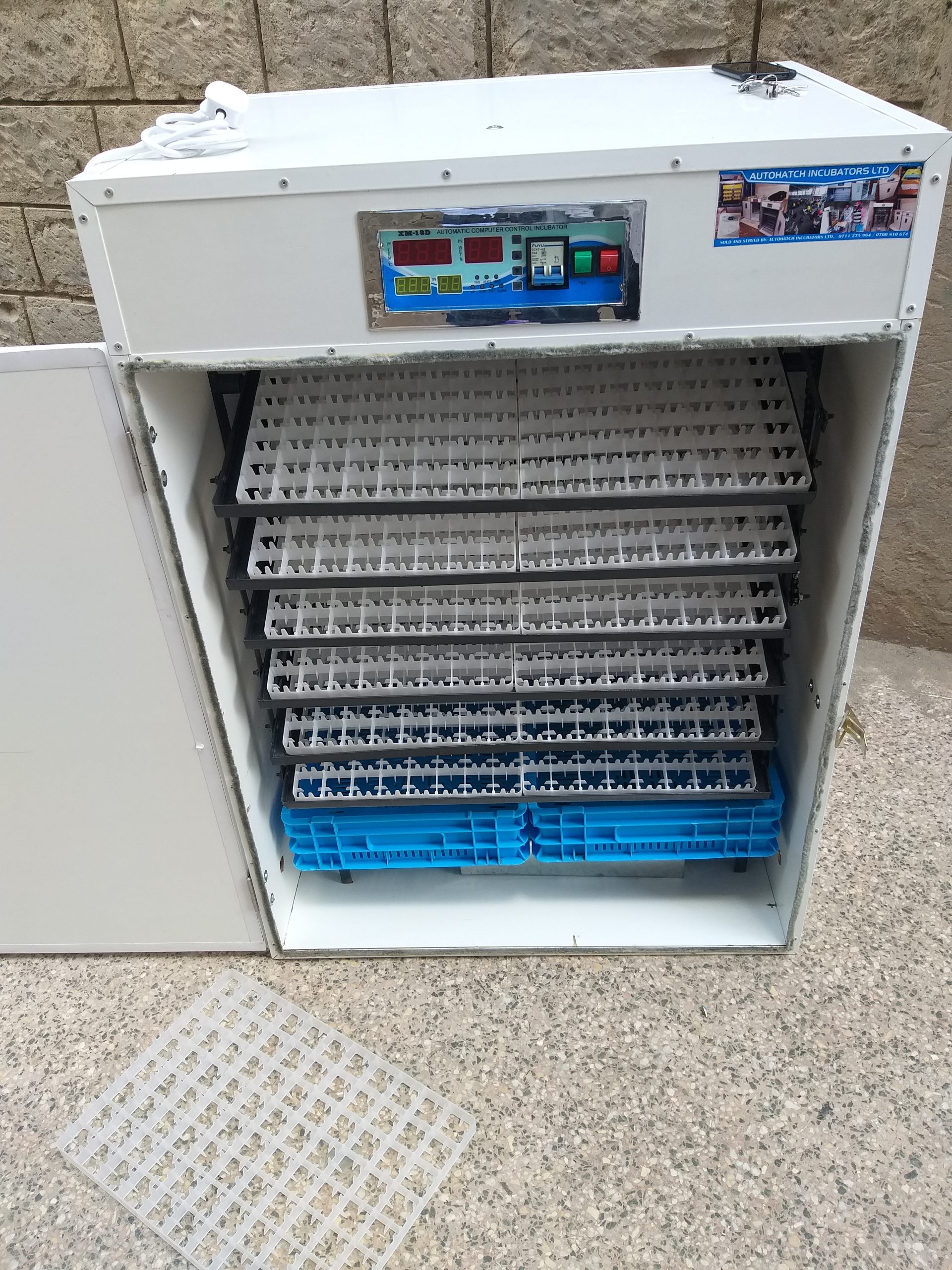 1232 Egg Fully Automatic Solar/Electric Incubator and Hatcher AC/DC Full-Hatcher/Half-hatcher - Image 4