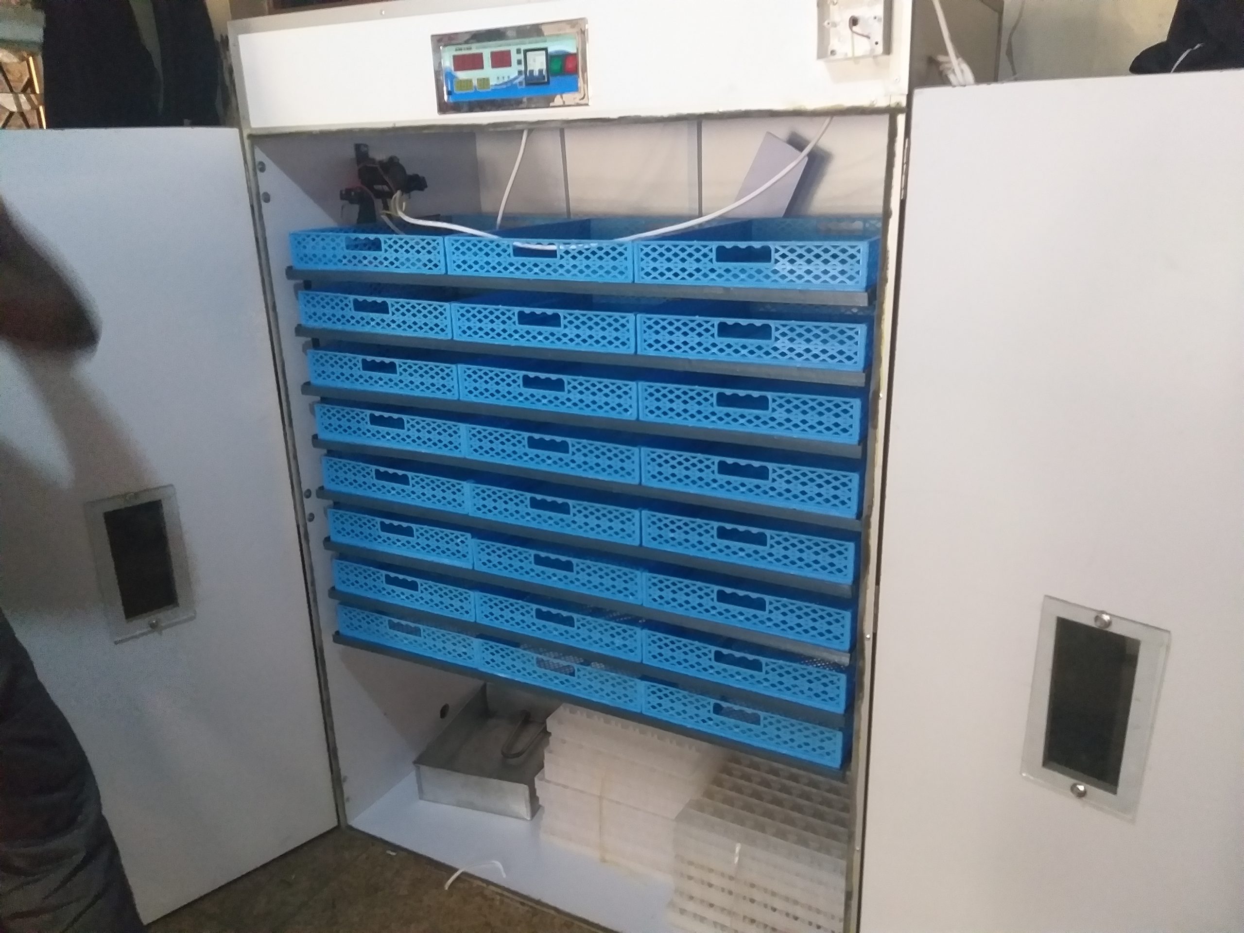 2112 Egg Fully Automatic Solar/Electric Incubator and Hatcher AC/DC Full-Hatcher/Half-hatcher - Image 6