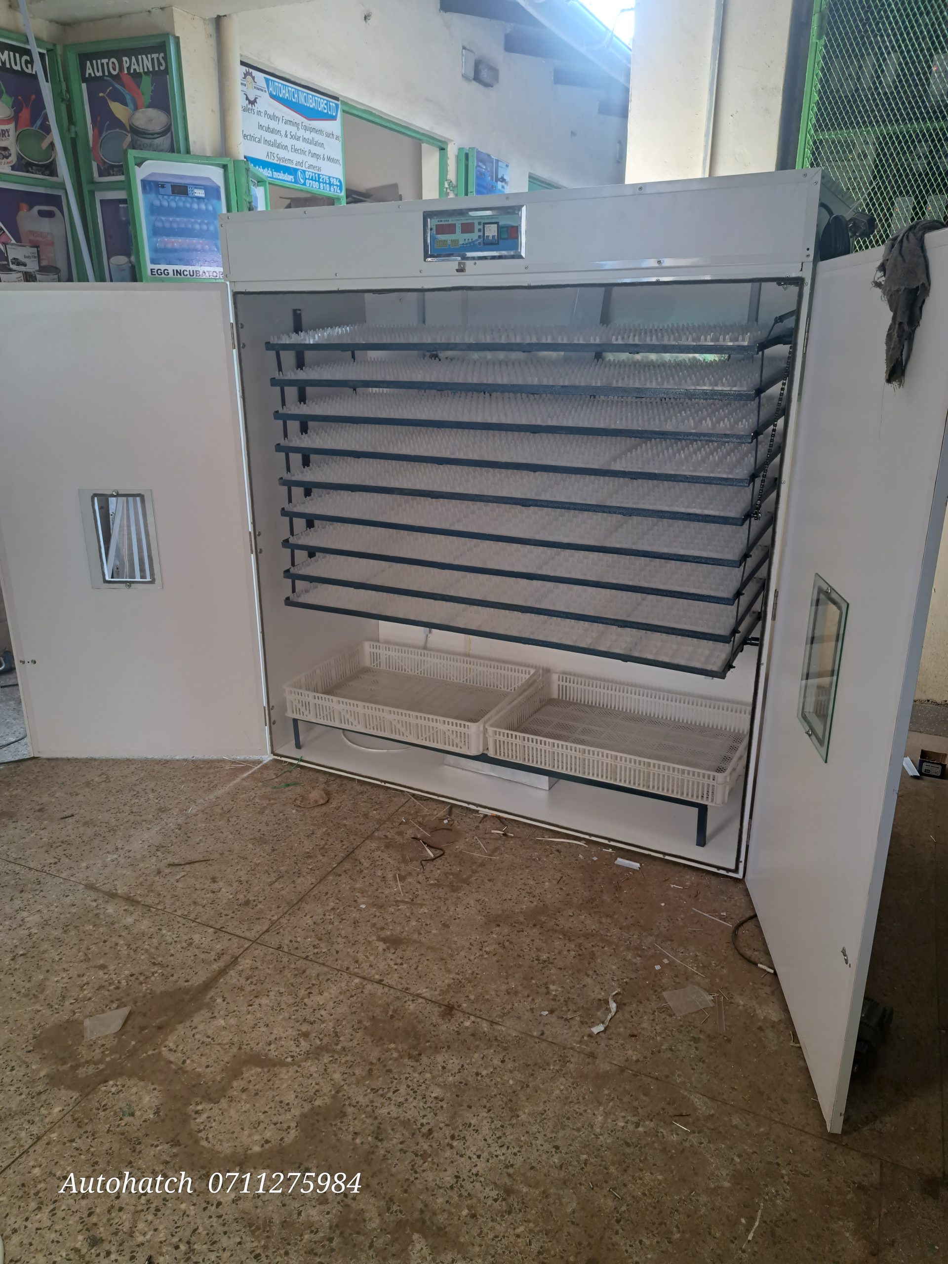 2640 Egg Fully Automatic Solar/Electric Incubator and Hatcher AC/DC Full-Hatcher/Half-hatcher - Image 6