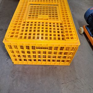 Alternative view of Great Farm Poultry Transfer Crate Chicken Farm Incubator Transport Cage Plastic Animal Cell Live Poultry Duck Transporter Chick