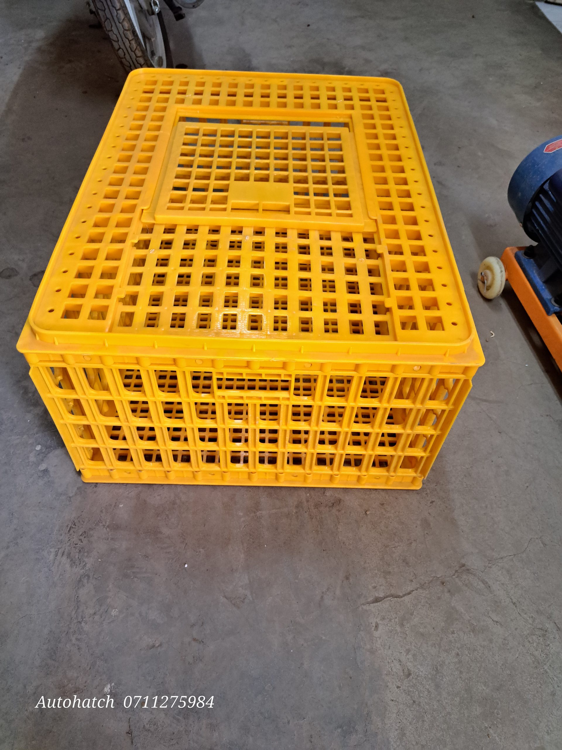 Great Farm Poultry Transfer Crate Chicken Farm Incubator Transport Cage Plastic Animal Cell Live Poultry Duck Transporter Chick - Image 2