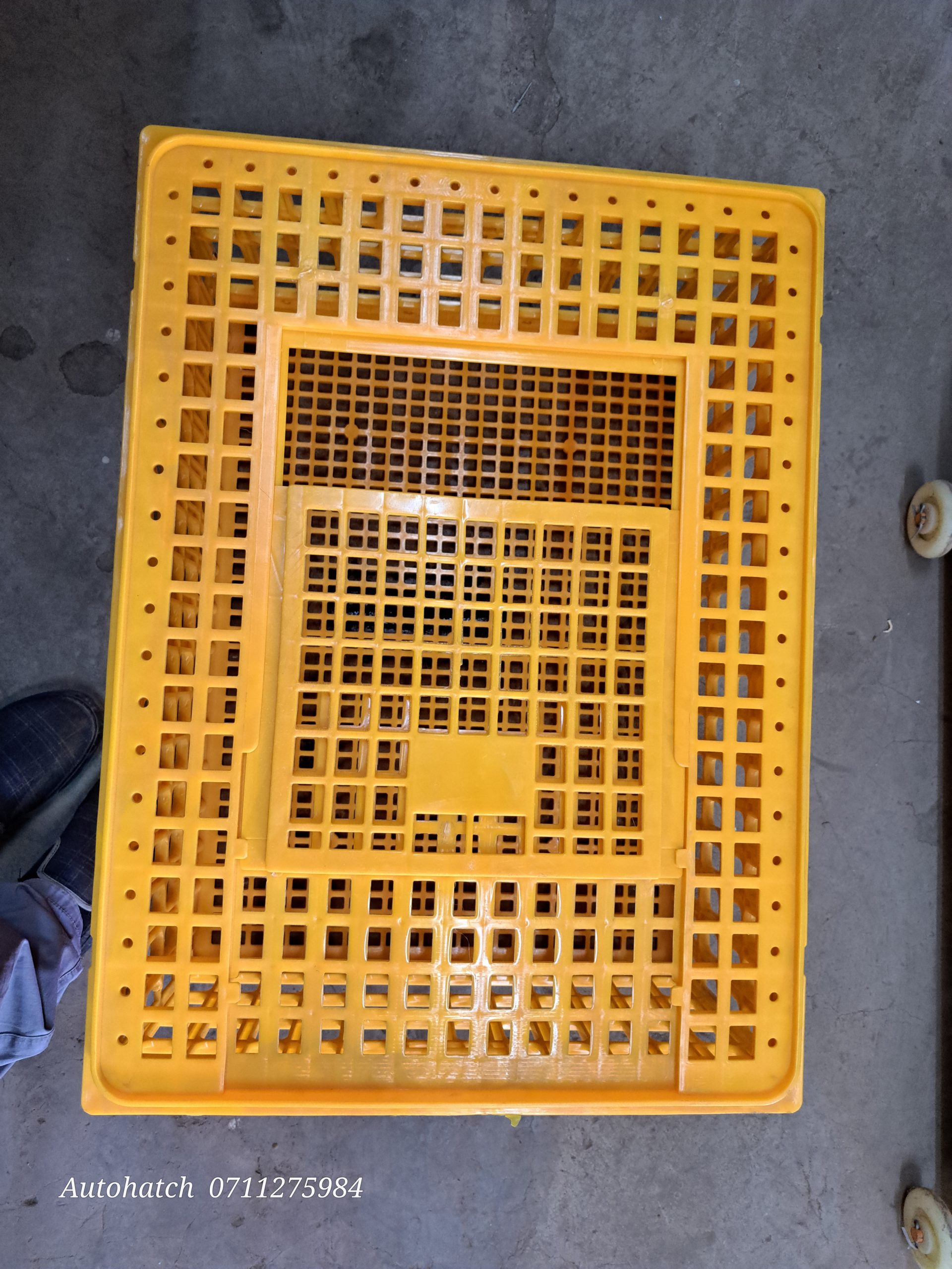 Great Farm Poultry Transfer Crate Chicken Farm Incubator Transport Cage Plastic Animal Cell Live Poultry Duck Transporter Chick