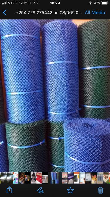 Garden Protection Net Plastic Fence Safety Mesh 300x40cm Pet Chicken Garden Plastic Mesh Multi-functional Isolation Equipment - Image 2