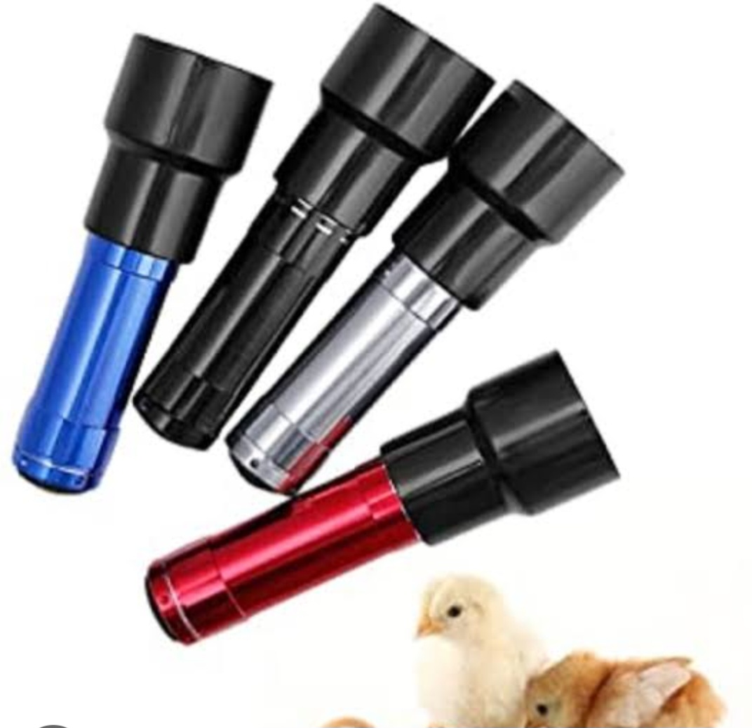 Egg Candler Tester Egg Incubator LED Light for Monitoring Eggs Development Bright Cool Egg Candling Lamp LED Egg Light Tester