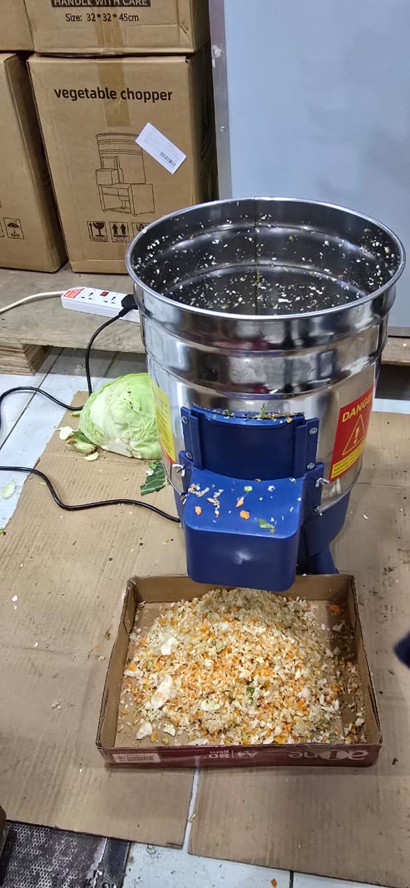 Stainless Steel Vegetable Shredder Feeding Chicken Grass Shredder Vegetable Feed Vegetable Shredder for Breeding - Image 7